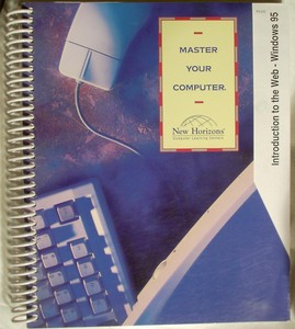 Introduction-to-the-Web-1996-New-Horizons-Spiral-Bound-Book-Microsoft-Windows-95