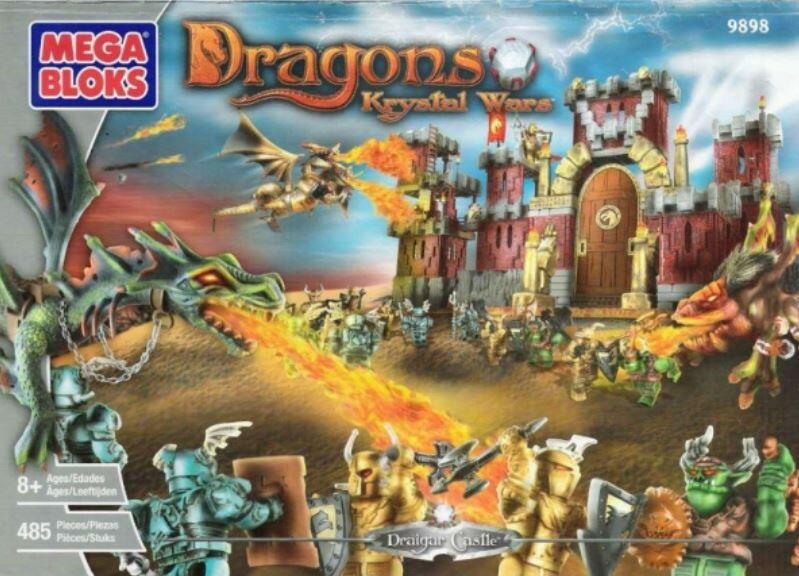 mega bloks dragons castle