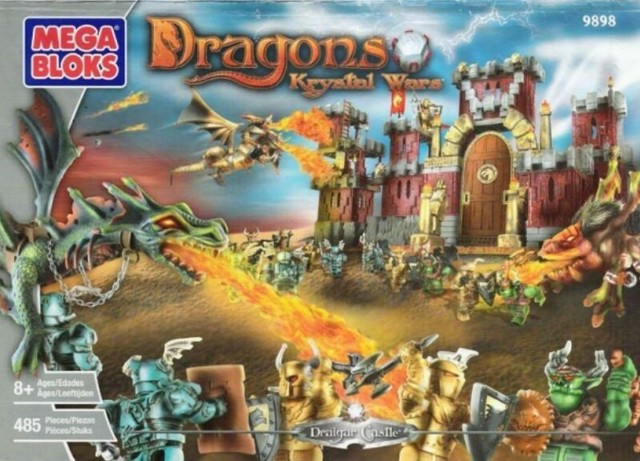 mega bloks dragon castle