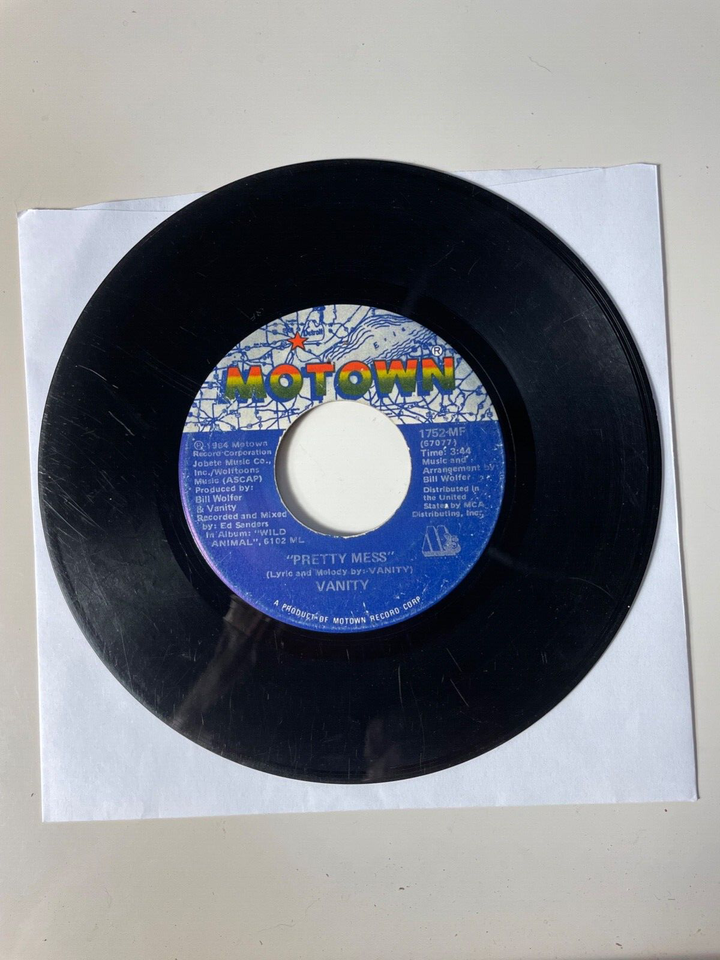 Vanity-Pretty Mess-Instrumental-Motown 1752 MF-Vintage 1984 Funk / Soul ...