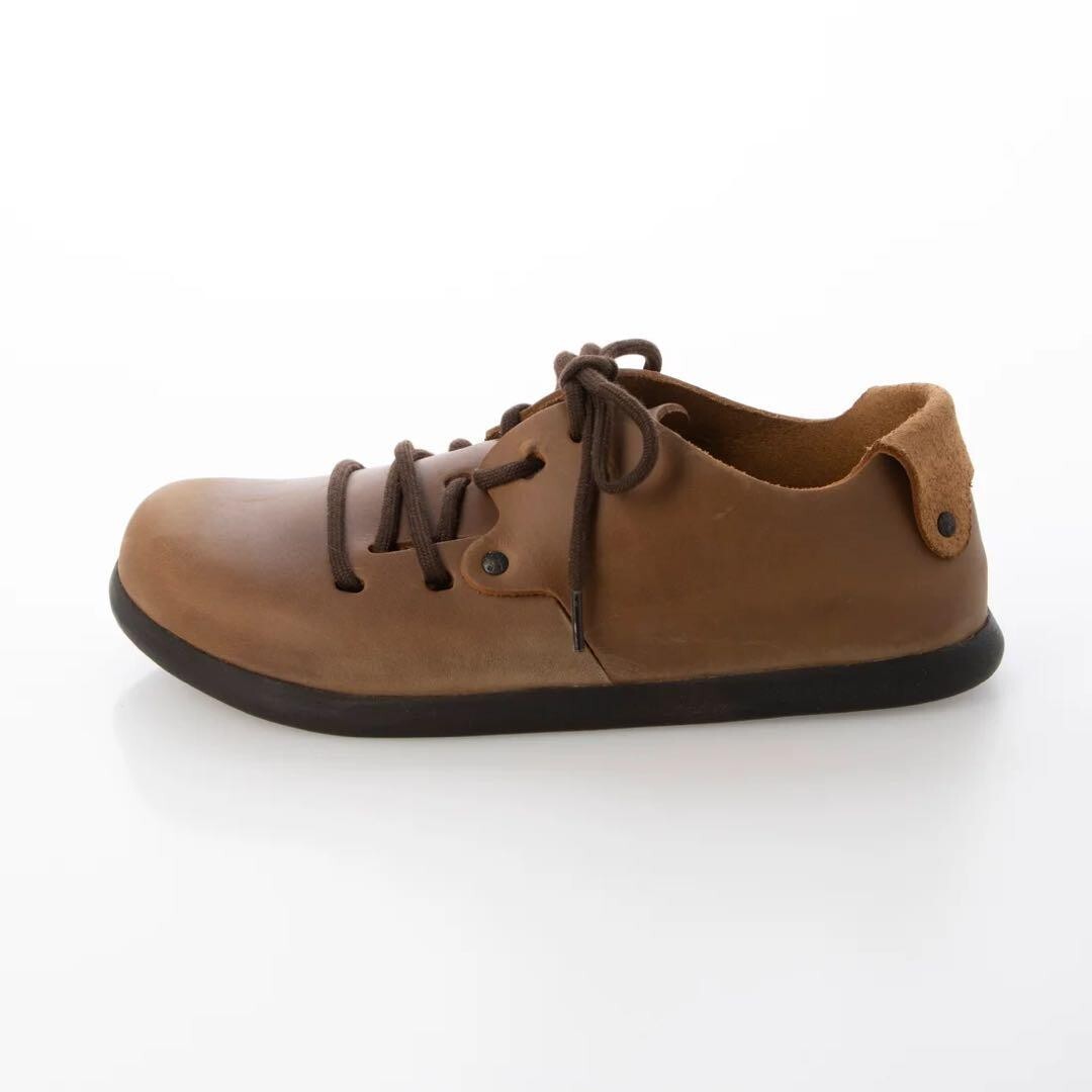 BIRKENSTOCK MONTANA Lace Up Shoes CUOIO Brown Narrow Size 39