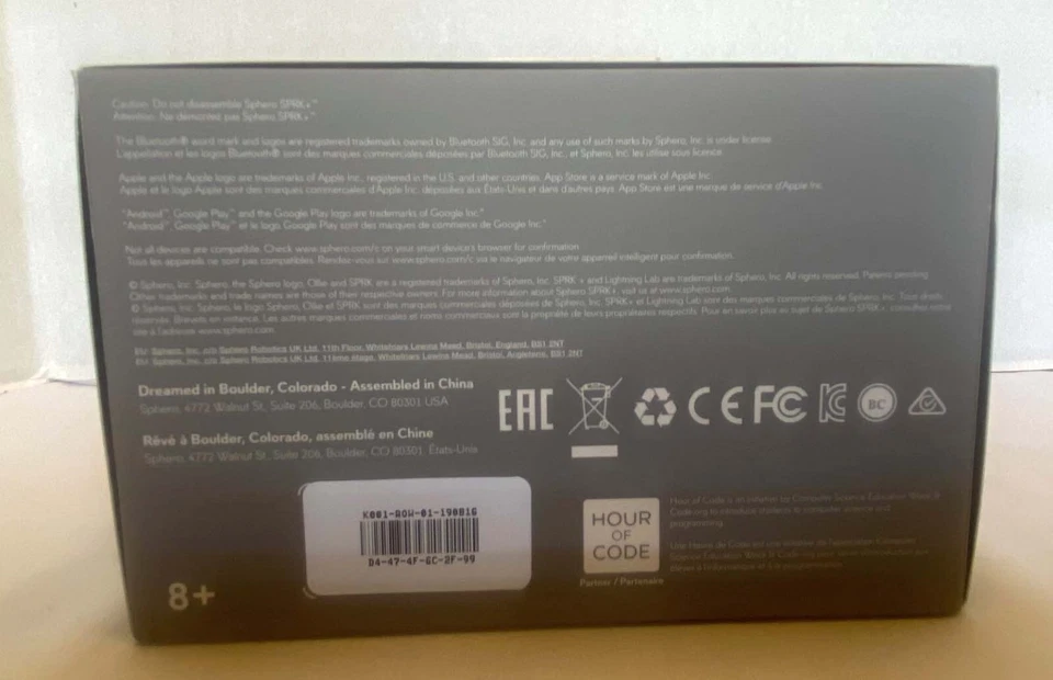 Sphero Edu SPRK+ Programmable Robot Ball K001-ROW Learn Coding & Programming - Image 3 of 4