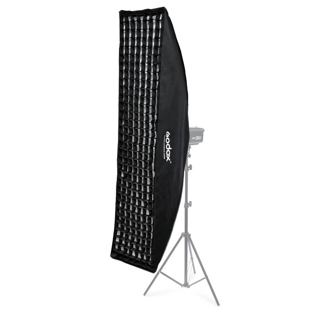 Godox Softbox 40x180cm rettangolo strip attacco bowens griglia flash da studio