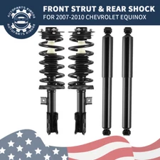 4x Front Struts & Coil Spring Rear Shocks For 2007-2010 Chevy Equinox Saturn Vue