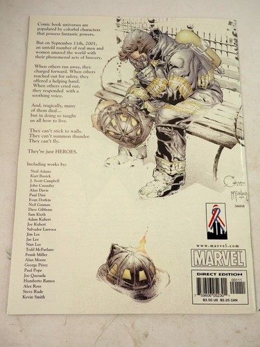 Heroes The World's Greatest Super Hero Creators Marvel Comic Dec. 2001 - Picture 2 of 11