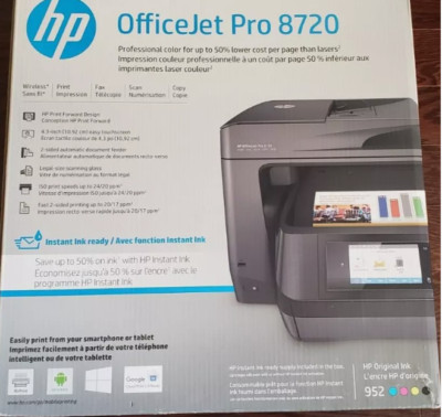 HP OfficeJet Pro 8720 All-In-One InkJet Printer - BRAND NEW