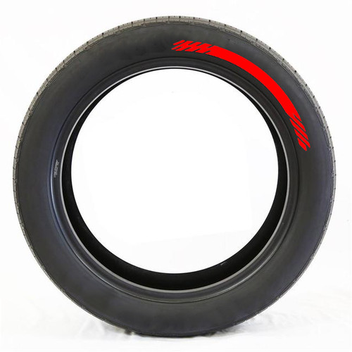 Permanent Tire Letters Stripes Sticker Personalized Line 0.75" 14"-22" Rubber - Bild 7 von 36