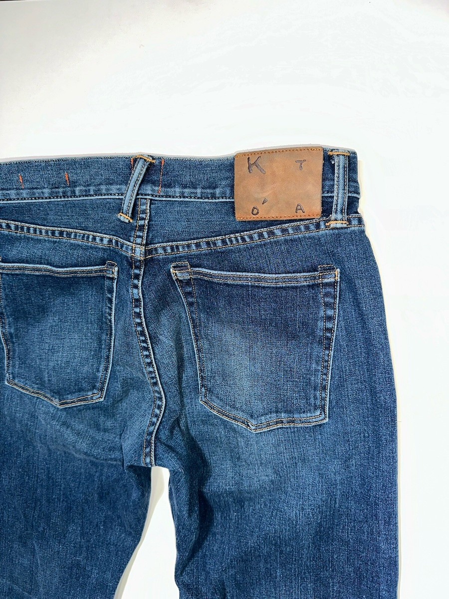 パンツ theredthread S cutting denim 1 blue Hiroshi Kato The Hammer Straight Jeans Mens 29 x 33.5 Rain