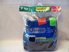 Hanes Boy's Cushion Ankle S-P 4 1/2-8 1/2 10 