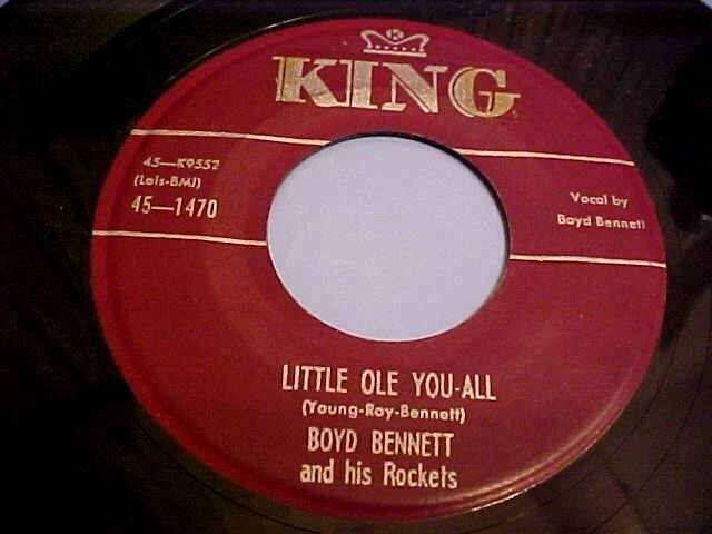 Boyd Bennett - 1955 R&R - EX VINYL & EX AUDIO - Seventeen / Little Ole You All Foto 2 de 3