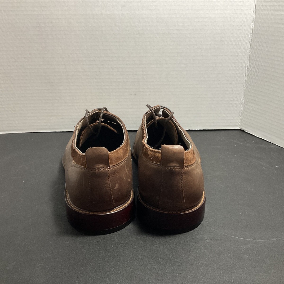 Aston Grey Collection Dwilia Men\'s Brown Leather Oxford Dress Shoes 11.5 Aston Grey Collection Dwilia Men main image 2