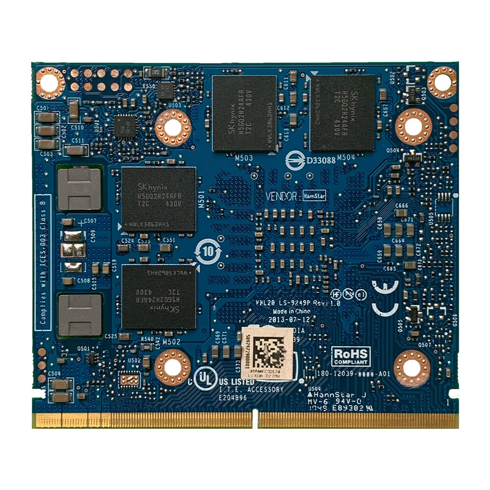 For Apple iMac A1312 A1311 2009 2010 2011 NVIDIA Quadro K1100M 2GB Video Card