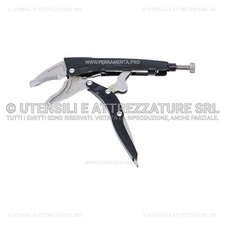 PINZE AUTOBLOCCANTI SERRAGGIO REGOLABILE da 30 a 100 mm LUNGHEZZA 200 mm