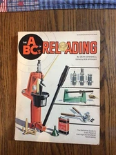 1974 ABC’s Of Reloading,by Dean Grennell,good used condition