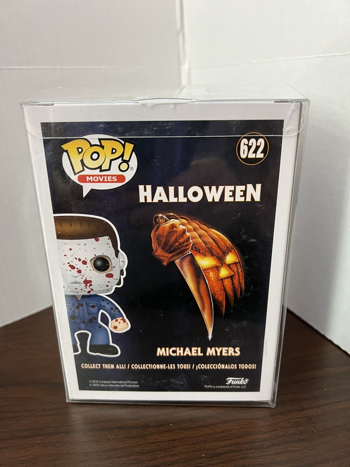 Funko Pop Michael Myers Blood Splater Figure In Protector EBay