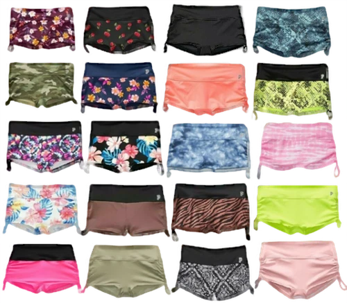 VICTORIAS SECRET GYM TO SWIM SHORTS BOTTOM SHORTIE XS S M L XL XXL NWT Free Ship
