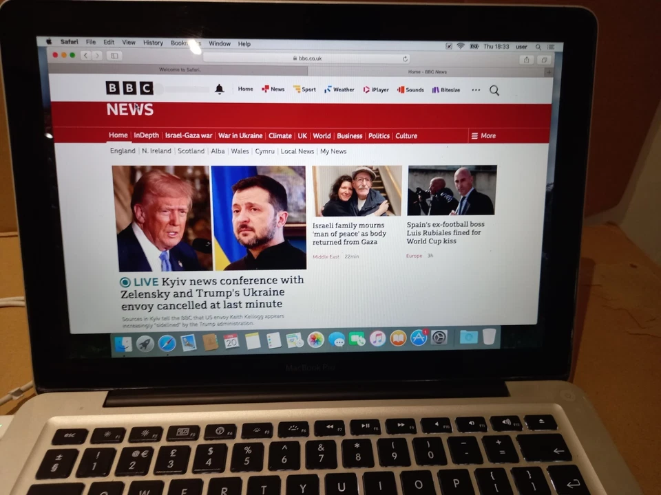 APPLE MACBOOK PRO MID 2009 13'  A1278 CORE 2 DUO 250GB HDD 4GB RAM P8700 - Image 4 of 4