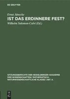 Ernst JäNecke | Ist Das Erdinnere Fest? | Buch | Deutsch | 16 S. | De Gruyter