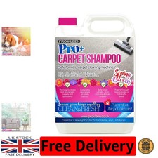 5L Pro+ Carpet Shampoo & Cleaning Solution – Safe for All Machines, Fresh Scent 6.59 per litre