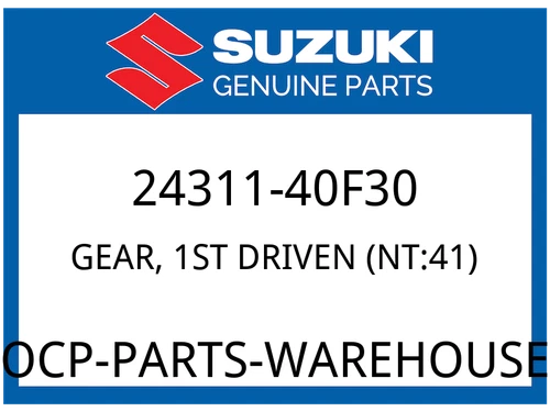 GEAR,1ST DRIVEN (NT:41)