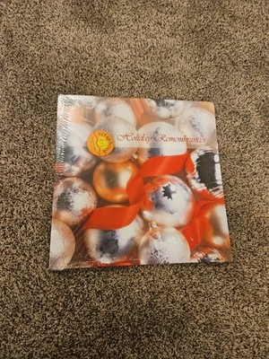 Vintage 1998 Bound + Determined Holiday Remembrances 12'' x 12'' Scrapbook NEW NIP