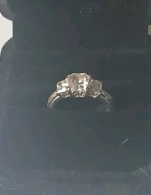 Anillo Tacori Epifanía Diamonique Talla 5 1/2. Mucho más brillante que en las fotos. Foto 4 de 4