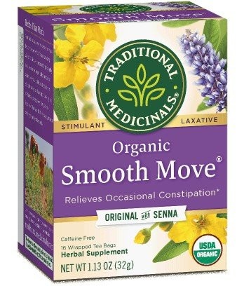 Органический чай Traditional Medicinals Smooth Move, 16 пакетиков