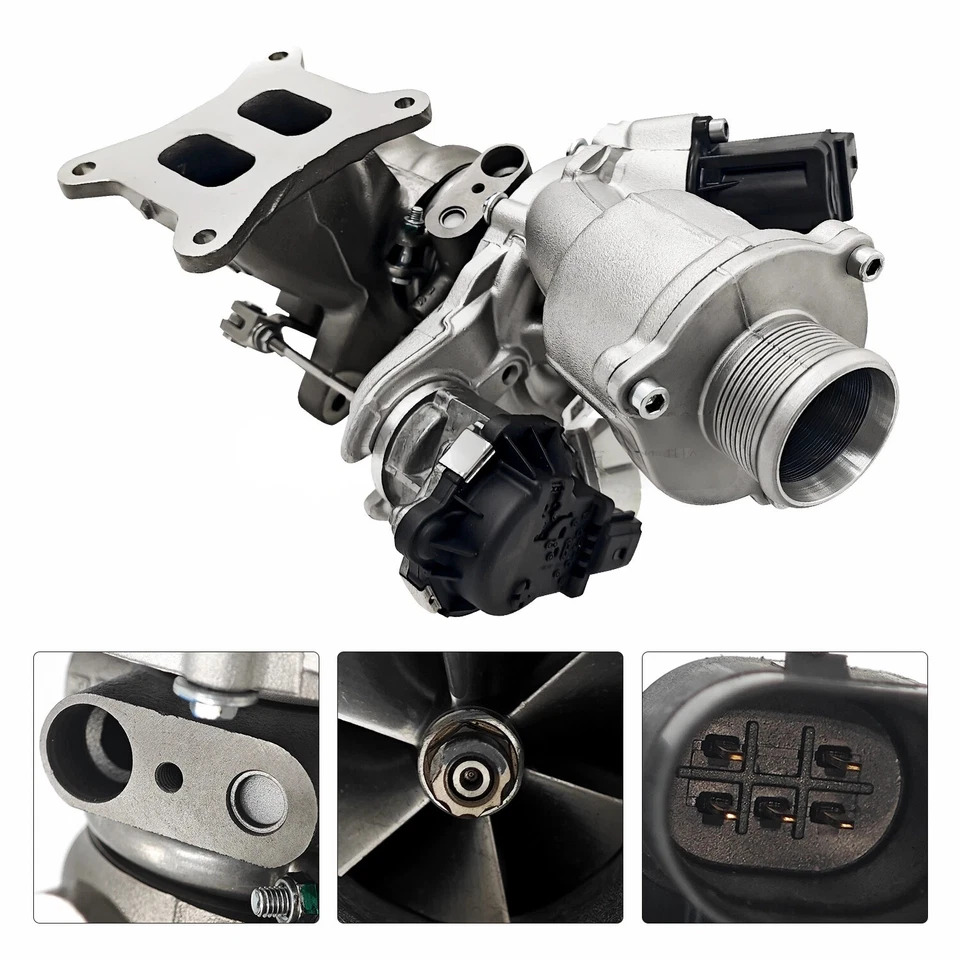 Turbo Turbocharger for Audi A3 2015-2016 Volkswagen Golf 2015 2016-2018 L4 1.8L - Image 2 of 4