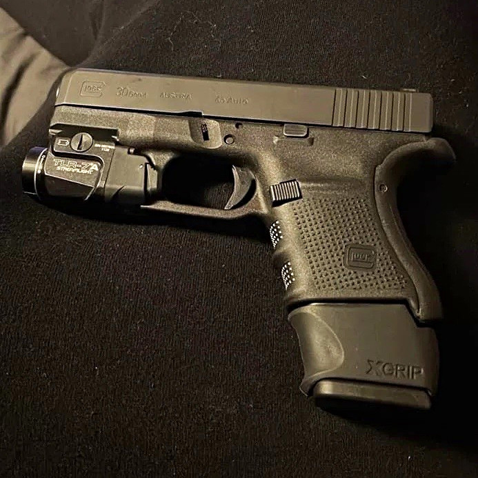 GLOCK Glock 30 Gen4 Airsoft Gas Pistol w/ Streamlight TLR-7A & XGRIP