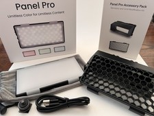 Lume Cube Panel Pro Mark 1 LED Compact RGB Light Panel with Accessory Pack