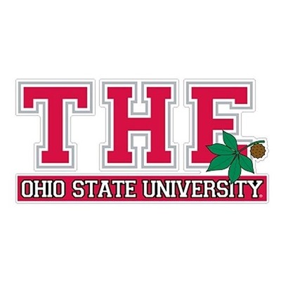 Ohio State Buckeyes Sticker Brutus NCAA Football Die Cut Laminated