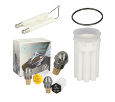 Wartungsset für Wolf Ölkessel CNU (CB) 17 bis 63 CHU(CB) TH Ölbrenner EK01B.3L-T