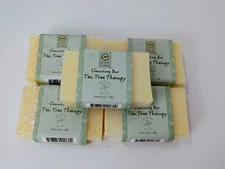 Desert Essence Cleansing Bar Tea Tree Therapy Bar Soap 3.5 Oz 5-pack