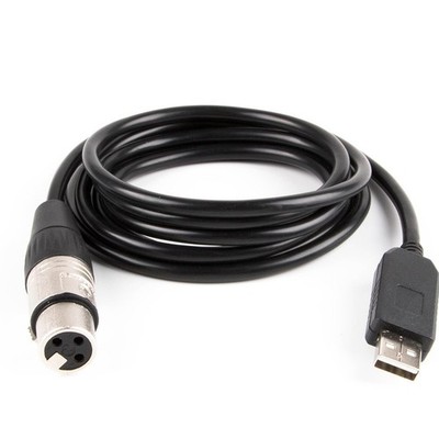 Usangreen USB to DMXcontrol Interface Adapter LED DMX512 RS485 XLR Connector ...