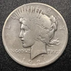 1921 Peace Silver Dollar $1 Key Date High Relief