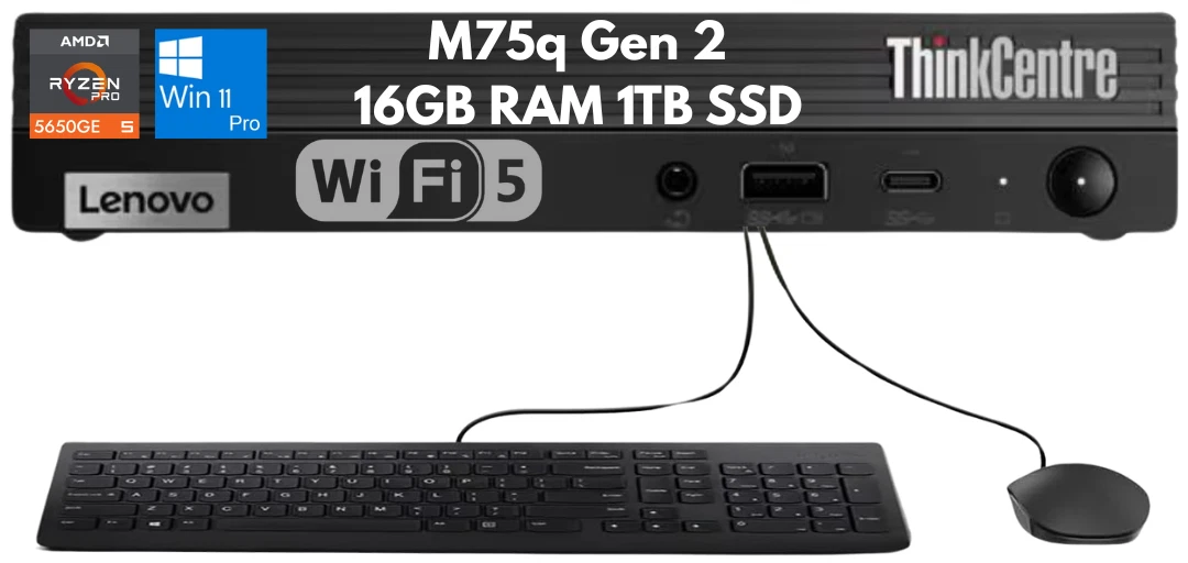 【Lenovo】M75q-Tiny Gen2 R5-5650GE 16GB換装済 Lenovo】M75q-Tiny Gen2 R5-5650GE 16GB換装済 【公式通販】