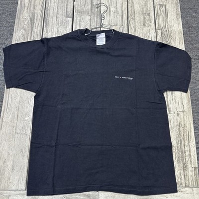 Vintage 90s Dont Panic West Hollywod Tshirt Size L Blk Made In Usa Single Stitch