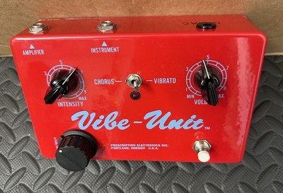 Prescription Electronics Vibe-Unit Guitar Effects Pedal MINT