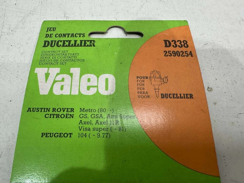 Contactos Punta De Encendido Valeo Peugeot 104 Citroën GS Axel Austin Rover ... - Imagen 2 de 4