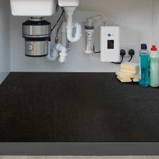 ITSOFT Under The Sink Mat, Kitchen Tray Drip, Cabinet Liner, Waterproof Layer...