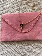 Vintage 70&rsquo;s PLAYBOY CLUB Playmate Members Key Necklace with original pouch