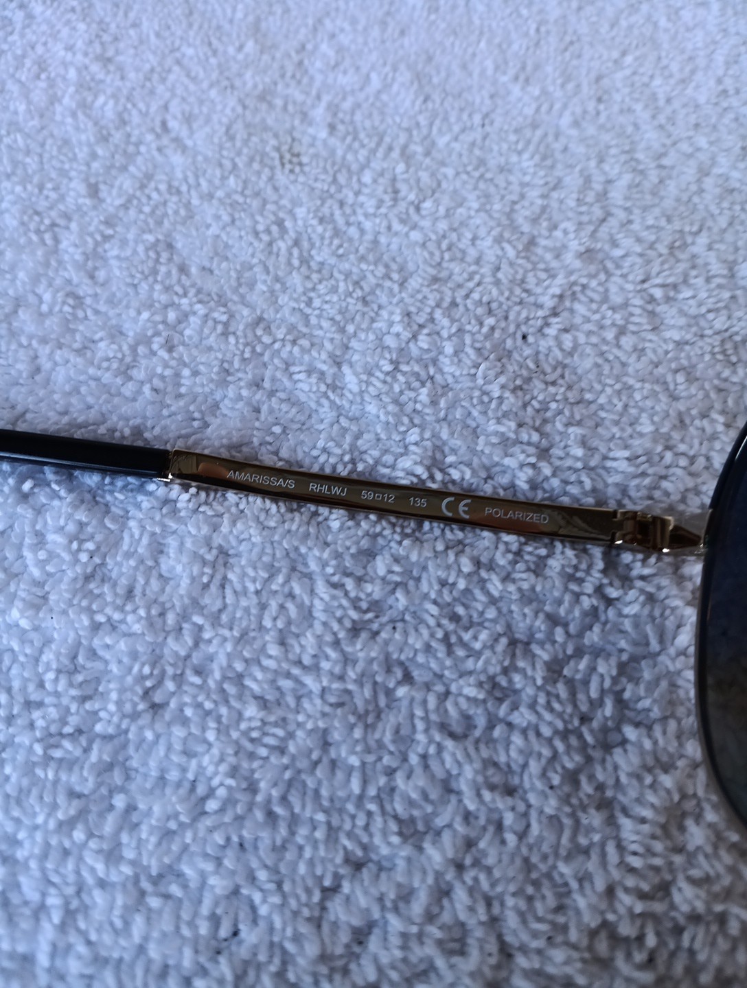 Kate Spade Amarissa S RHLWJ Sunglasses Womens  Gold Full Rim 59-12-135 With Case thumbnail 6