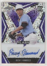 2020 Leaf Flash Purple 6/35 Ricky Vanasco #BA-RV1 Auto xb2