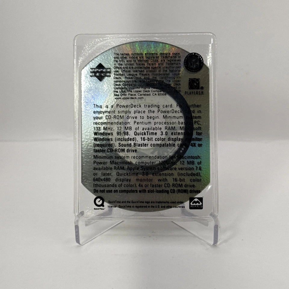 1999 Upper Deck Powerdeck - Powerful Moments Terrell Davis #P2 - Image 4 of 4