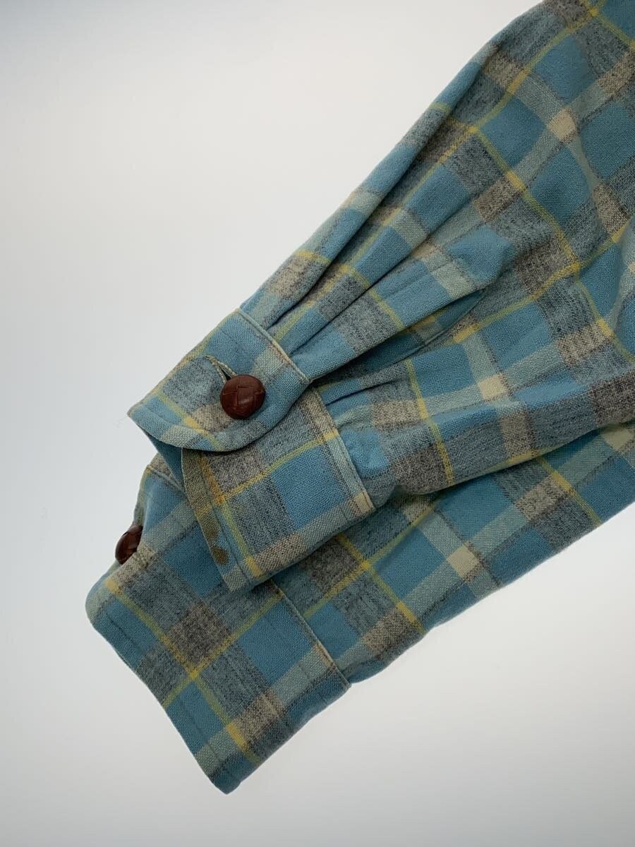 PENDLETON Wool Check L tailored jacket multicolor… - image 4