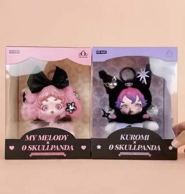 Authentic Skullpanda x My Melody & Kuromi Series Figure Toy Gift