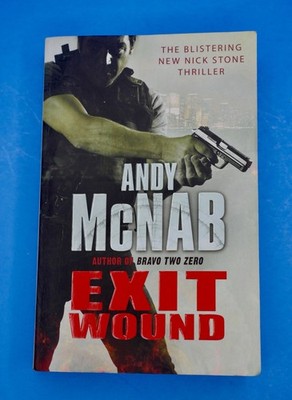 Andy McNab: Exit Wound Paperback Corgi Nick Stone Thriller Suspense Novel