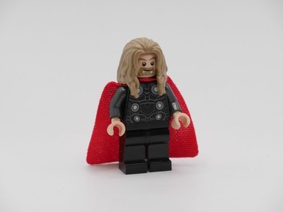 LEGO  Super Heroes: Minifigur - sh0734 - Thor - Long Dark Tan Hair