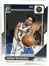Julian Strawther 2024-25 Donruss NBA Optic #29 Denver Nuggets
