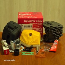 Kit cilindro, marmitta, filtro aria per Husqvarna 50 55 51 55 Rancher #503609171